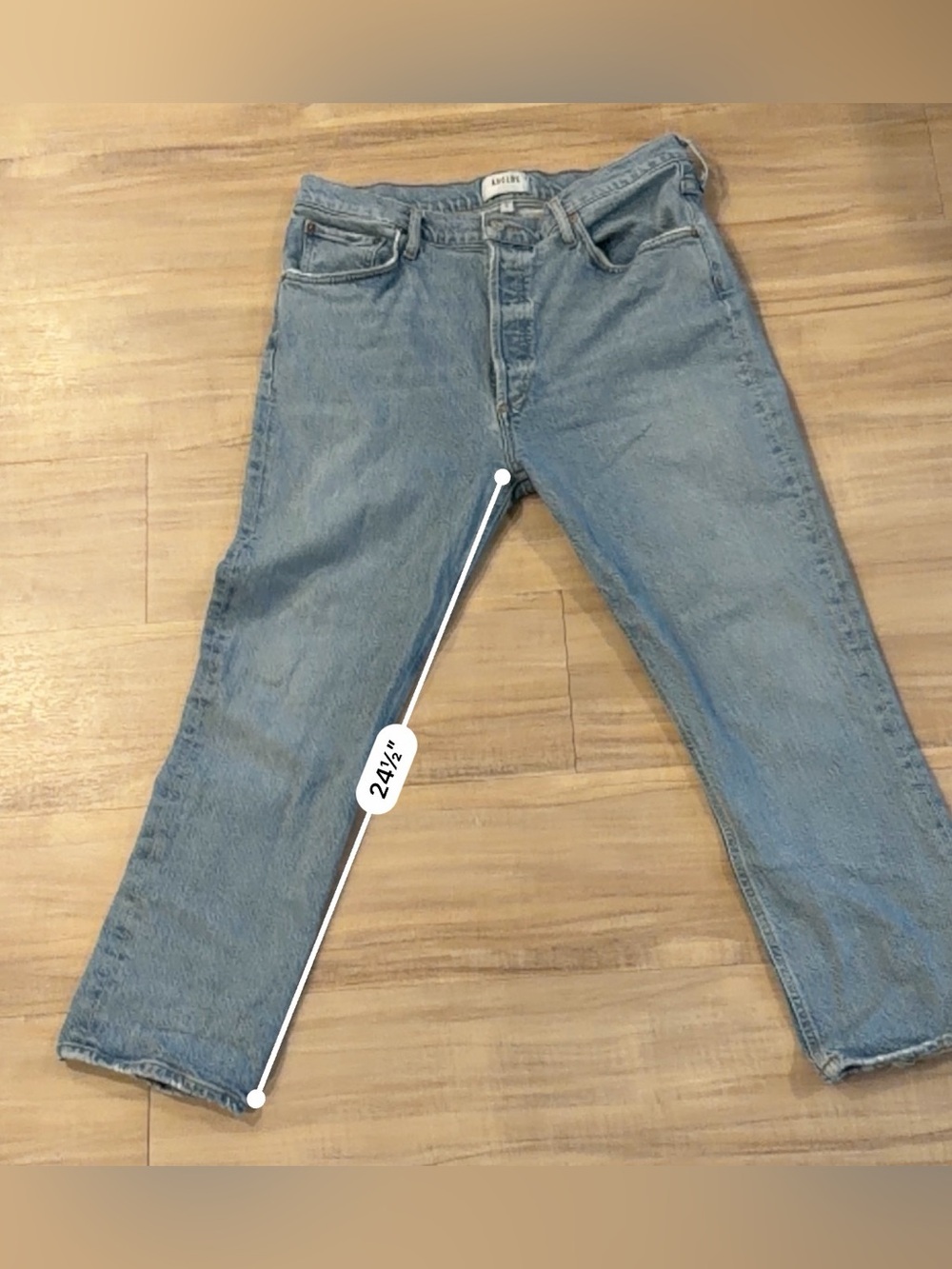 VGUC Agolde Riley Jeans - Picture 8 of 12